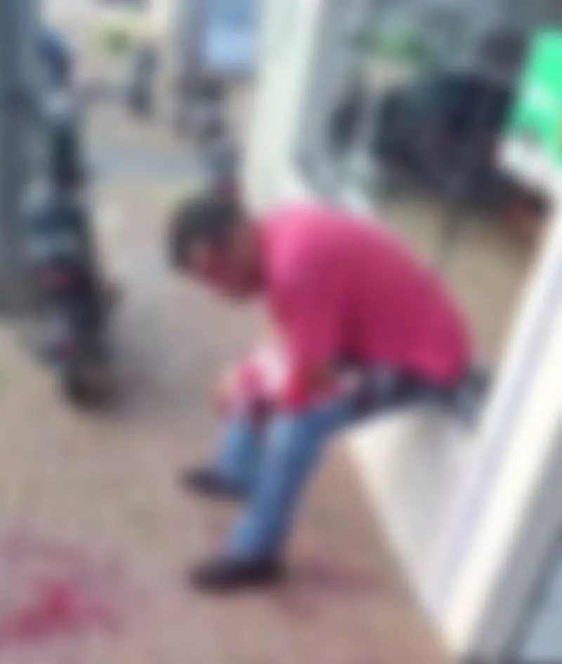 Homem tem ferimento grave no braço após briga de rua em Corbélia